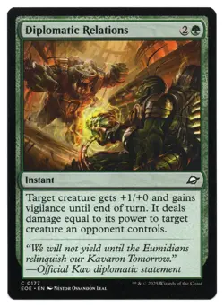 MTG Diplomatic Relations | #177 Edge of Eternities | English - Image 1