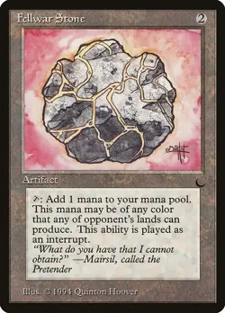 Fellwar Stone 1x MtG The Dark DRK PLAYED - Image 1