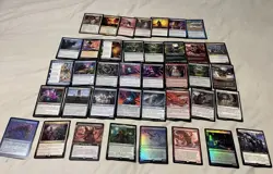 MTG XL Ninja / Samurai/ Kamigawa Magic The Gathering Lot (+Anime Art) + Bonuses - Image 1