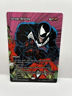 Savage Beating #0026 (MAR-EN) - MTG Marvel's Spider-Man Near Mint - Image 1