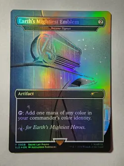 Earth's Mightiest Emblem - Arcane Signet (Rainbow Foil) Secret Lair Drop Foil - Image 1