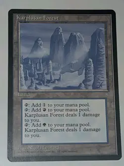 MTG Karplusan Forest - Ice Age #356 LP/EX Premodern - Image 1