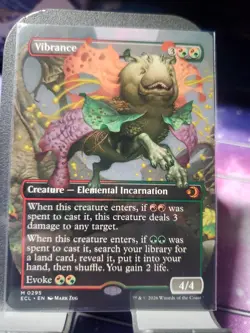 Vibrance Borderless - Lorwyn Eclipsed - Magic the Gathering - Image 1