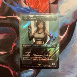 Tifa Lockhart (Borderless) (Surge Foil) Foil R FIN 536 NM - Image 1