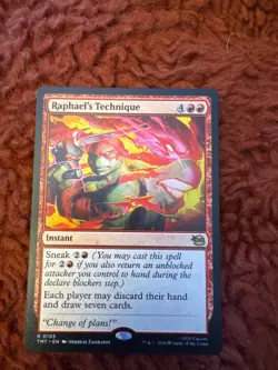 MTG Raphael's Technique ** Teenage Mutant Ninja Turtles ** English - Image 1