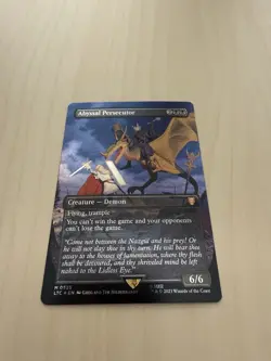 MTG FOIL Abyssal Persecutor - The Lord of the Rings Commander #525 NM - Image 1