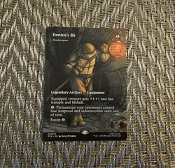 Donnie's Bo - Shadowspear (Borderless) MTG Teenage Mutant Ninja Turtles (NM) - Image 1
