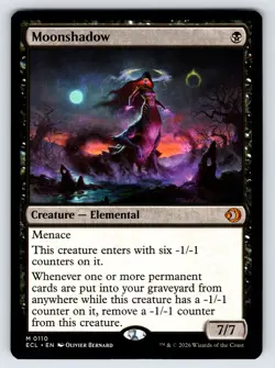 Moonshadow - Lorwyn Eclipsed - MTG Magic the Gathering - Image 1