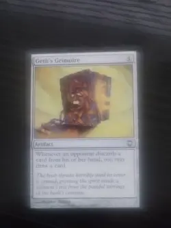 Geth's Grimoire - Darksteel - LP - MTG- Magic The Gathering - Image 1