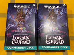 Lot of 2 MTG Lorwyn Eclipsed Blight Curse Commander Deck, New, Factory Sealed - Image 1