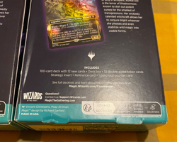 Lot of 2 MTG Lorwyn Eclipsed Blight Curse Commander Deck, New, Factory Sealed - Image 4