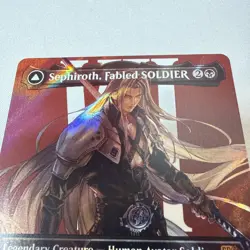 X1 Surge Foil Sephiroth, Fabled SOLDIER #0527 from FIN - Image 3