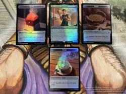 FOIL The Cabbage Merchant #0134 MTG Avatar Commander Rare Food Token - NM/M 🔥 - Image 1