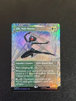 Silk, Web Weaver (Borderless) Marvel's Spider-Man Foil - Image 1