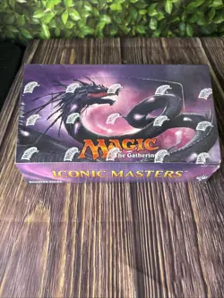 Magic the Gathering Iconic Masters SEALED Booster Box 630509571857 - Image 1