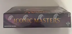 MTG Magic The Gathering ICONIC MASTERS Factory Sealed Booster Box English 630509571857 - Image 1