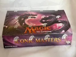 Magic: The Gathering • Iconic Masters • Booster Box (24 Packs) • Factory Sealed! 630509571857 - Image 1