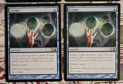 MTG Ponder x4 NM ~M12 (Magic the Gathering)*Free Shipping* - Image 4