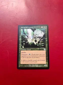 Arrogant Wurm MTG Torment Spanish LP - Image 1