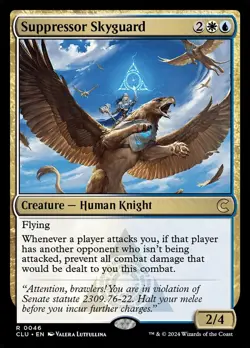 Suppressor Skyguard - Ravnica Clue Edition - Regular - Mtg - 46 - Image 1