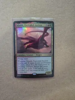 Klauth, Unrivaled Ancient FOIL | Forgotten Realms | AFC #50 | MTG Magic - Image 1