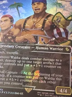 Wakka, Devoted Guardian GRADED Pristine 10 CGC Chocobo Foil MTG Final Fantasy - Image 2