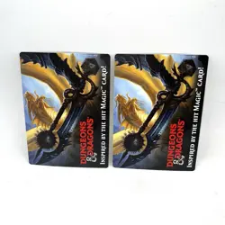 Dragon Token (Gold) Foil Unstable Magic the Gathering MTG 2x - Image 2