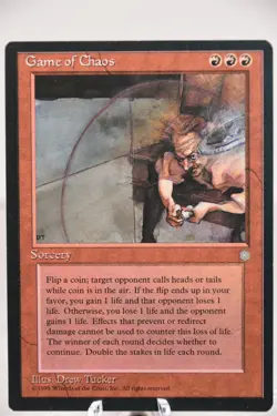 Game of Chaos - Ice Age - NM - Magic the Gathering - Image 1