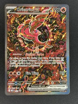 Pokemon Phantasmal Flames Oricorio ex Black Star Promo MEP EN 024 (B) - Image 1