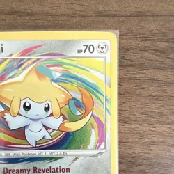 Pokemon Jirachi 119/185 Amazing Rare Holo Swsh04 Vivid Voltage 2020 - Image 3