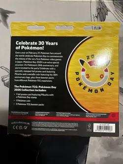 FART SWIRL 🌀Pokemon Day 2026 Collection Box New Factory Sealed - Image 3