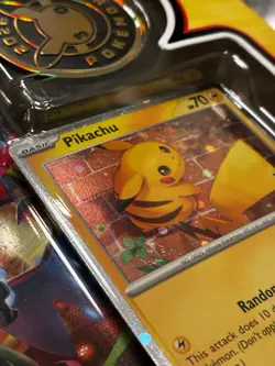 Pokemon TCG: FART SWIRL Pikachu Promo Pokemon Day 2026 Collection - Image 2
