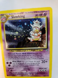 Slowking Neo Holo Pokemon Card WOTC NM - Image 4