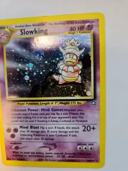 Slowking Neo Holo Pokemon Card WOTC NM - Image 5