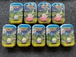 9x Pokemon TCG: Ascended Heroes Mini Tins (18 Packs) new and sealed - Image 1