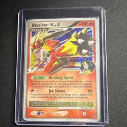 Pokemon Blaziken FB Lv.X Supreme Victors Ultra Rare Holo 142/147 Level Up Fire - Image 1