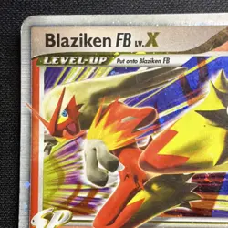 Pokemon Blaziken FB Lv.X Supreme Victors Ultra Rare Holo 142/147 Level Up Fire - Image 4