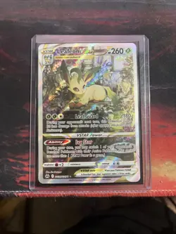 Pokemon TCG Leafeon VSTAR GG35/GG70 Crown Zenith Galarian Gallery Holo NM MT - Image 1