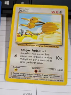 Pokemon Base Set Doduo (Spanish) 48/102 - Image 1