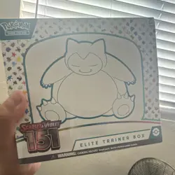 Pokemon Scarlet & Violet 151 Elite Trainer Box TCG ETB Snorlax - Image 1