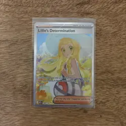 Pokemon TCG Lillie's Determination 184/132 Mega Evolution Full Art NM - Image 1