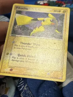 Pikachu - 78/110 - Common - English Pokemon EX Holon Phantoms - LP - Image 3