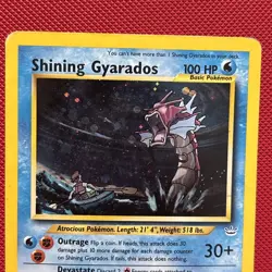 Shining Gyarados 65/64 — Pokemon Neo Revelation (2001) — Holo - Image 3
