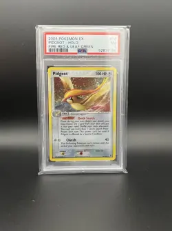 PSA 7 2004 Pokemon EX Fire Red Leaf Green 10 Pidgeot-Holo - Image 1