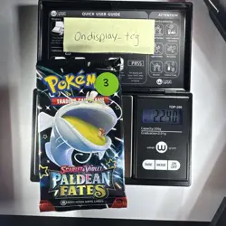 22.40g Paldean Fates Booster Pack Pokemon TCG New Sealed - Image 1
