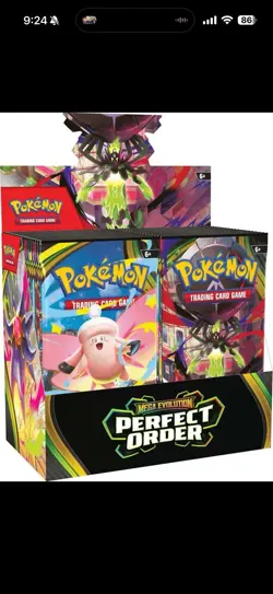 (PRESALE) Pokemon TCG Perfect Order Booster Box Factory Sealed 36 Packs English - Image 1
