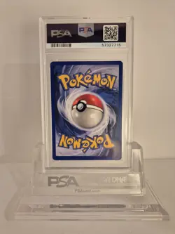 1999 Pokemon TCG Bulbasaur Shadowless Base Set PSA 8 Mint 44/102 - Image 2