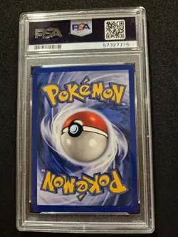 1999 Pokemon TCG Bulbasaur Shadowless Base Set PSA 8 Mint 44/102 - Image 4