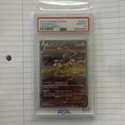 Raikou V PSA 10 Pokemon TCG Crown Zenith: Galarian Gallery GG41/GG70 - Image 1