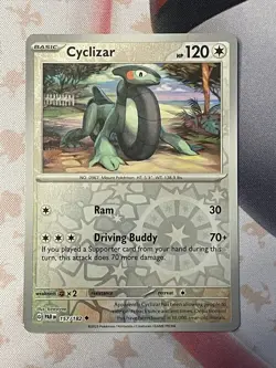 Pokemon TCG Cyclizar Paradox Rift 157/182 Reverse Holo Uncommon - Image 1